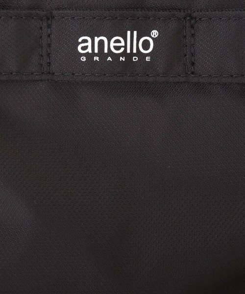 anello GRANDE(アネログランデ)の「anello GRANDE アネロ グランデ ダイヤモンドクロスナイロンDC 2層ショルダー GU-A0982(ショルダーバッグ・レディース・ネイビー/ライトグレー/ブラック・FREE)」の10枚目の写真
