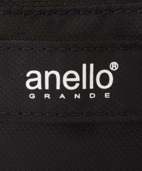 anello GRANDE(アネログランデ)の「anello GRANDE アネロ グランデ ダイヤモンドクロスナイロンDC 2層ショルダー GU-A0982(ショルダーバッグ・レディース・ネイビー/ライトグレー/ブラック・FREE)」の15枚目の写真
