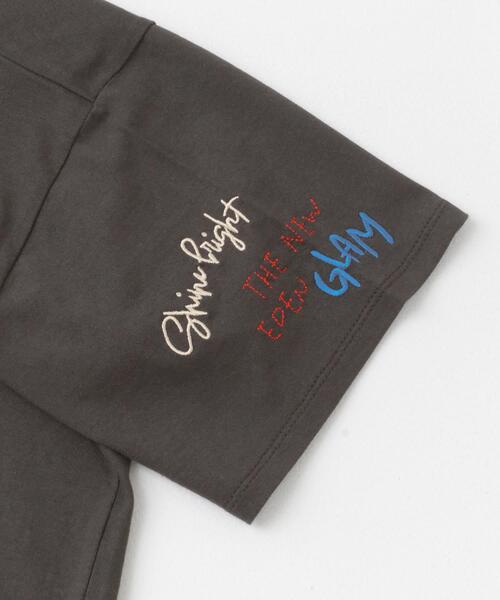 ITEMS URBANRESEARCH(アイテムズ アーバンリサーチ)の「ロゴ刺繍半袖Tシャツ(Tシャツ/カットソー・レディース・ホワイト/モカ/チャコールグレー・FREE)」の15枚目の写真