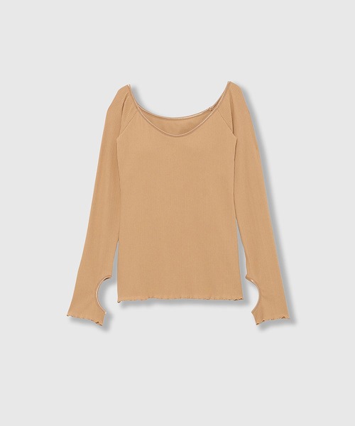 セール】SKIN BREATHING OFF SHOULDER TOPS / スキン