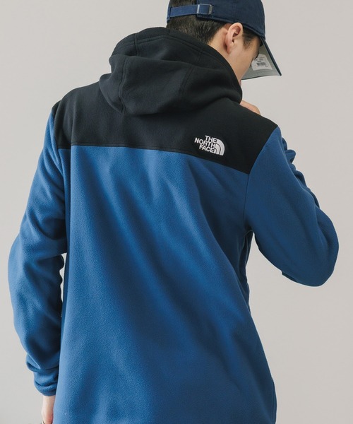 THE NORTH FACE（ザノースフェイス）の「日本未発売 THE NORTH FACE/ザ・ノースフェイス Men's Homesafe Full Zip Fleece Hoodie フリースジャケット（ミリタリージャケット・レディース・ダークブルー・S）」の2枚目の写真