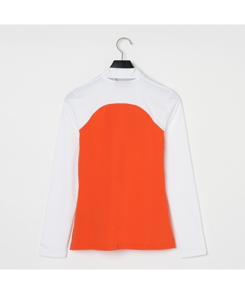 ブラウス シャツ 「J.LINDEBERG/GOLF」長袖モックネックシャツ レディース セール】【J.LINDEBERG/GOLF】長袖モックネックシャツ（シャツ
