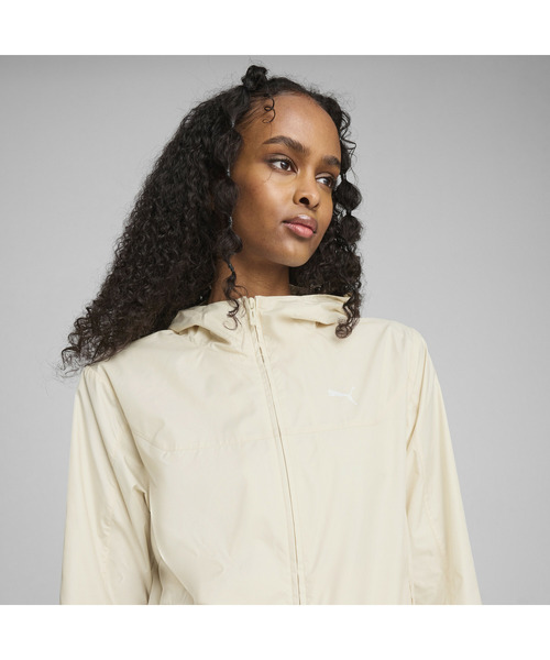 PUMA（プーマ）の「PUMA プーマ ウィメンズ ESS レギュラー メッシュライニング ウィンドブレー（ブルゾン・レディース・オフホワイト・X-LARGE/SMALL/LARGE/MEDIUM）」の5枚目の写真