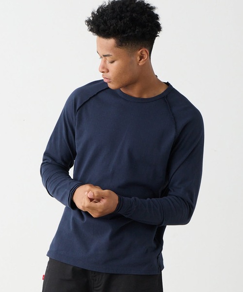 VIRGOwearworks(ヴァルゴウェアワークス)の「REVERSE BLADE LONG SLEEVE(Tシャツ/カットソー・メンズ・ブラック/チャコールグレー/ネイビー・2/3/4)」の1枚目の写真