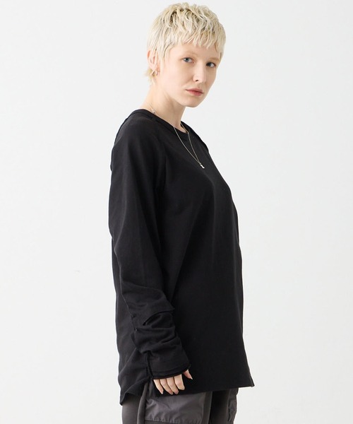 VIRGOwearworks(ヴァルゴウェアワークス)の「REVERSE BLADE LONG SLEEVE(Tシャツ/カットソー・メンズ・ブラック/チャコールグレー/ネイビー・2/3/4)」の9枚目の写真