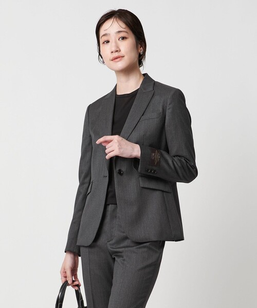 UNITED ARROWS CANONICO社 ダークブラウンスーツ 46 UNITED ARROWS CANONICO社 ダークブラウンスーツ 46