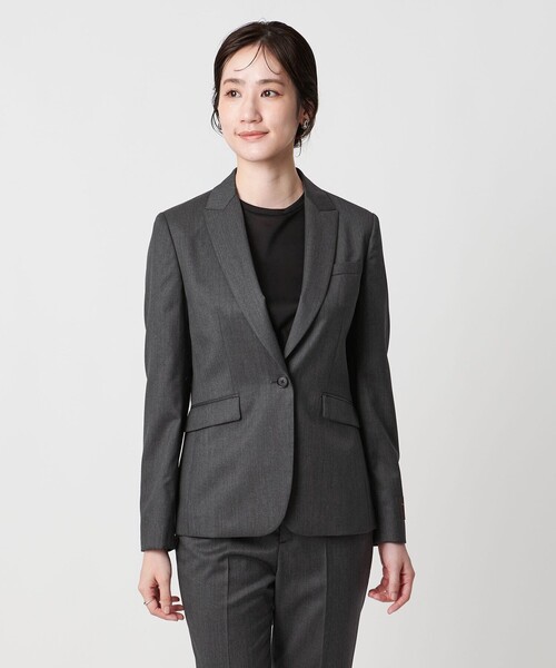 ユナイテッドアローズ　テーラードジャケット　サマーウール　カノニコ　Size L UNITED ARROWS CANONICO テーラードジャケット - ファッション