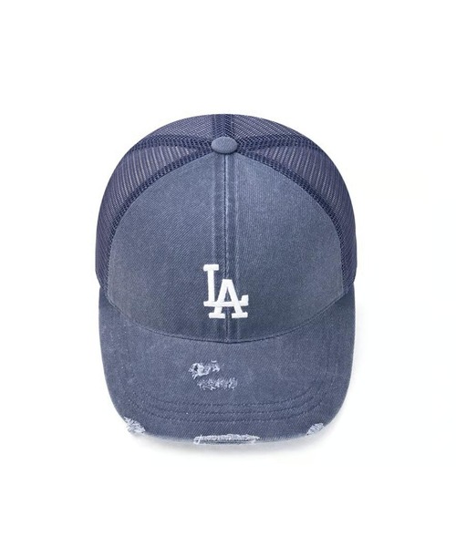 MLB(メジャーリーグベースボール)の「【日本未入荷】MLB KOREA ベーシックウォッシュド メッシュキャップ NYヤンキース LAドジャース(キャップ・レディース・インディゴブルー/ダークグレー・FREE)」の15枚目の写真