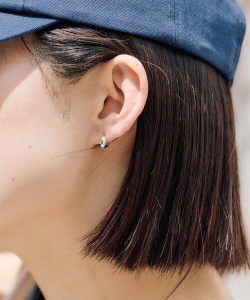 ear PAPILLONNER（イアパピヨネ）の「《スターリングシルバー使用》ミニカゴピアス（ピアス（両耳用）・レディース・シルバー系その他4/ゴールド系その他6・FREE）」の9枚目の写真