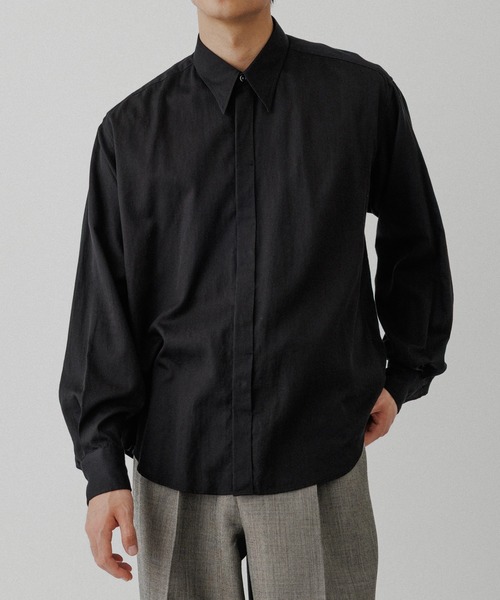 ADAM ET ROPÉ ブラウス シャツ 白黒抽象 長袖シャツ ADAM ET ROPÉ ブラウス シャツ 白黒抽象 長袖シャツ - メルカリ