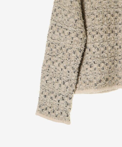 le.coeur blanc（ルクールブラン）の「《手洗い可能》TORRAZZO DONNAツイードニットジャケット（その他アウター・レディース・ベージュ・38）」の13枚目の写真