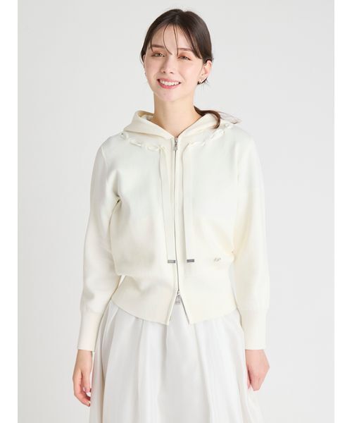 【美品】CELFORD デコラティブニットフーディ CELFORD（セルフォード）の「デコラティブニットフーディ（パーカー