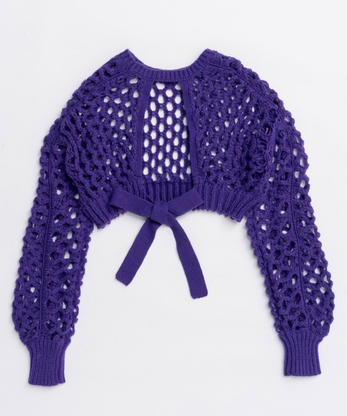 【ムエタイ】メゾンスペシャル　2WAYボアベスト MAISON SPECIAL ブラウス シャツ Lace Peplum 2way Tops/レース