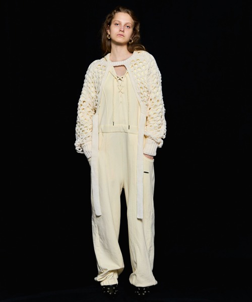 新品未開封　メゾンスペシャル　レイヤードボレロニット 25AW PRE-ORDER】2way Mesh Knitted Bolero/2WAYメッシュニット