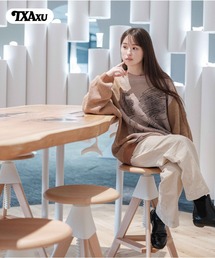 TXA（ティーエックスエー）の「AICON Printed Knit Pullover（ニット/セーター）」
