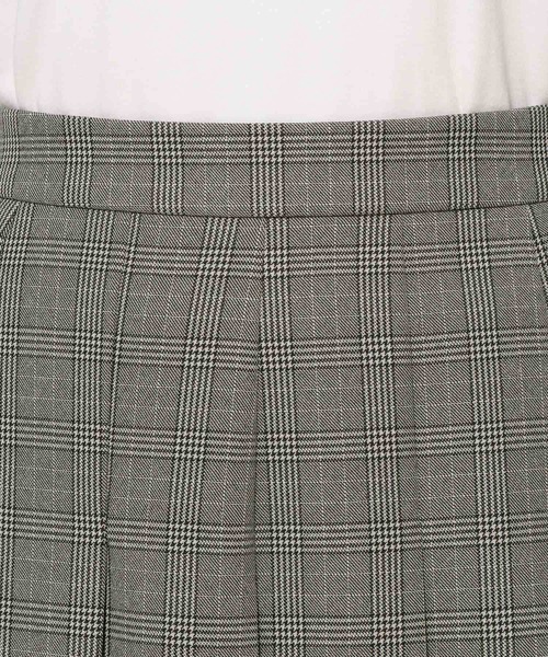 LOWRYS FARM（ローリーズファーム）の「ラナテックプリーツロングスカート  455463（スカート・レディース・チェック/ブラウン/チャコールグレー・MEDIUM/LARGE）」の22枚目の写真