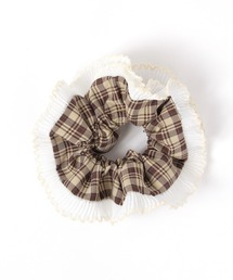 tiny tiny（ティニーティニー）の「チェックフリルシュシュ[tiny tiny(ティニーティニー)]（シュシュ）」