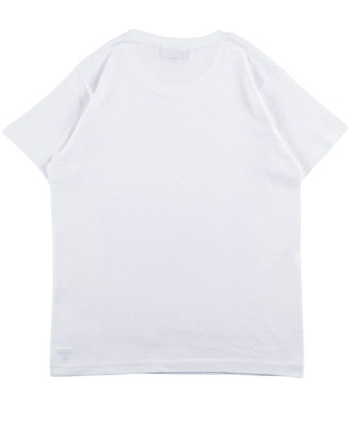 MEDICOM TOY(メディコムトイ)の「VINYL by Amplifier “hide” TEE "HIDE YOUR FACE"(Tシャツ/カットソー・メンズ・ホワイト/ブラック・X-LARGE/LARGE/MEDIUM/SMALL)」の4枚目の写真