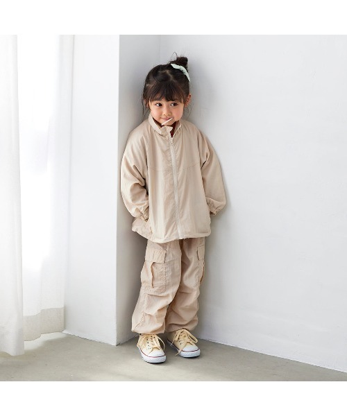 Fluffy BROTHERS（フラッフィーブラザーズ）の「カーゴパンツ（カーゴパンツ・キッズ・ベージュ/ブラック・80/130/140/90/100/110/120）」の3枚目の写真