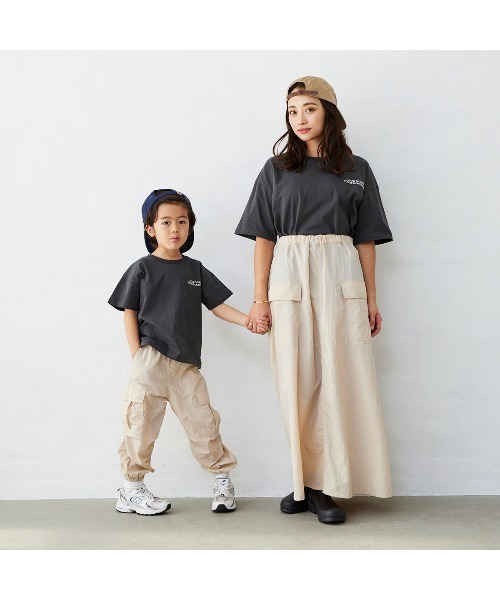 Fluffy BROTHERS（フラッフィーブラザーズ）の「カーゴパンツ（カーゴパンツ・キッズ・ベージュ/ブラック・80/130/140/90/100/110/120）」の8枚目の写真