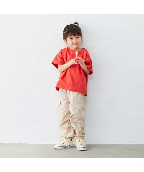 Fluffy BROTHERS（フラッフィーブラザーズ）の「カーゴパンツ（カーゴパンツ・キッズ・ベージュ/ブラック・80/130/140/90/100/110/120）」の14枚目の写真