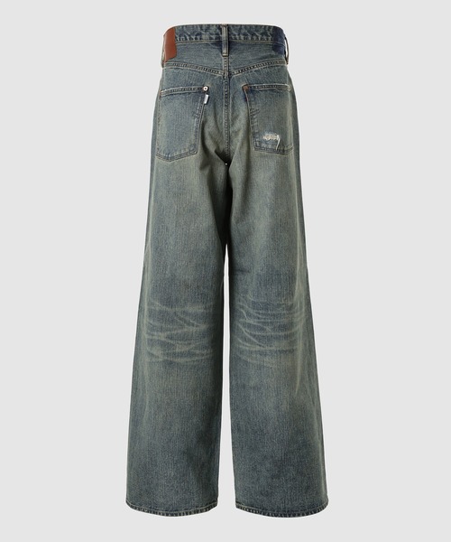 わ*う様 [美品]SUGARHILL DAMAGED MODERN DENIM DAMAGED MODERN DENIM PANTS WIDE CUT（デニムパンツ）｜SUGARHILL