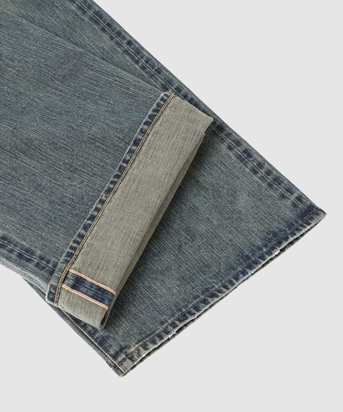 SUGARHILL(シュガーヒル)の「DAMAGED MODERN DENIM PANTS WIDE CUT(デニムパンツ・メンズ・ブルー系その他・30/34/32)」の7枚目の写真