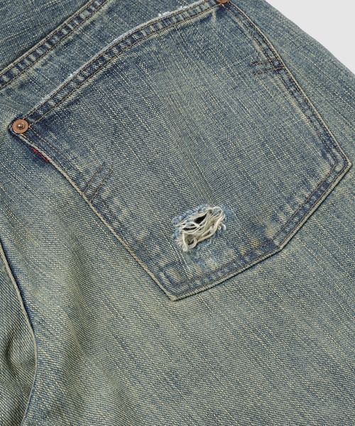 SUGARHILL(シュガーヒル)の「DAMAGED MODERN DENIM PANTS WIDE CUT(デニムパンツ・メンズ・ブルー系その他・30/34/32)」の8枚目の写真