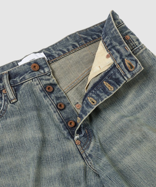 SUGARHILL(シュガーヒル)の「DAMAGED MODERN DENIM PANTS WIDE CUT(デニムパンツ・メンズ・ブルー系その他・30/34/32)」の10枚目の写真
