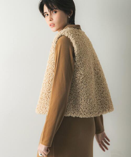 セール】ECOPELカーリーファーベスト（ベスト）｜URBAN RESEARCH