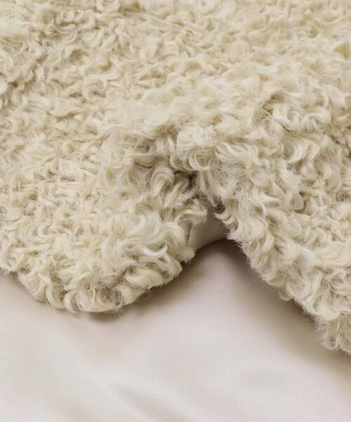 URBAN RESEARCH（アーバンリサーチ）の「ECOPELカーリーファーベスト（ベスト・レディース・アイボリー/ダークブラウン・FREE）」の13枚目の写真