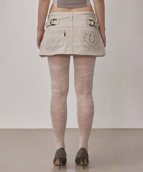SCULPTOR（スカルプター）の「Apron Layered Mini Skirt（スカート・レディース・チャコール/アイボリー/ブルー・MEDIUM/LARGE/SMALL/X-SMALL/X-LARGE）」の16枚目の写真