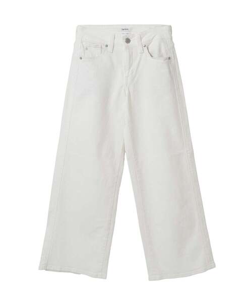 LOGEMENT DE CLAIRE(ロジュモンドクレール)の「【something/サムシング】LISA SEMI WIDE(デニムパンツ・レディース・ホワイト/インディゴブルー・2/3/4)」の1枚目の写真