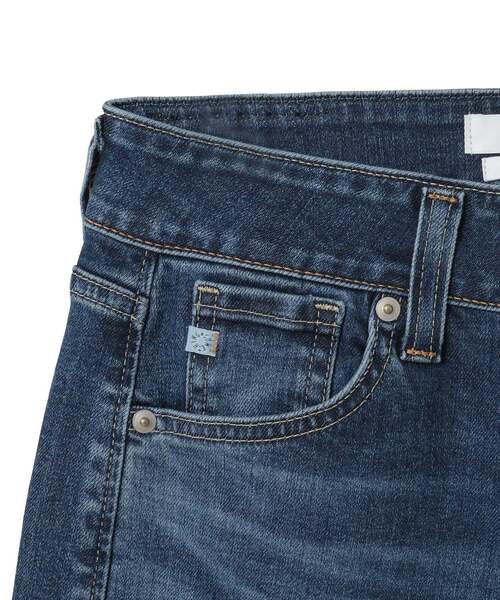 LOGEMENT DE CLAIRE(ロジュモンドクレール)の「【something/サムシング】LISA SEMI WIDE(デニムパンツ・レディース・ホワイト/インディゴブルー・2/3/4)」の4枚目の写真