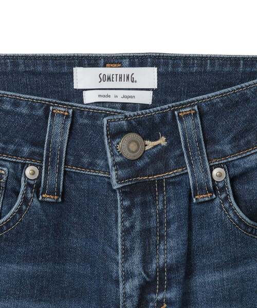 LOGEMENT DE CLAIRE(ロジュモンドクレール)の「【something/サムシング】LISA SEMI WIDE(デニムパンツ・レディース・ホワイト/インディゴブルー・2/3/4)」の5枚目の写真