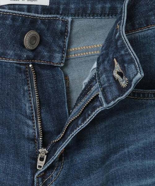 LOGEMENT DE CLAIRE(ロジュモンドクレール)の「【something/サムシング】LISA SEMI WIDE(デニムパンツ・レディース・ホワイト/インディゴブルー・2/3/4)」の6枚目の写真