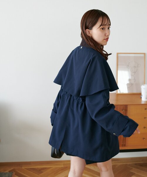 2WAYケープミドルコート（その他アウター）｜DISCOAT（ディスコート