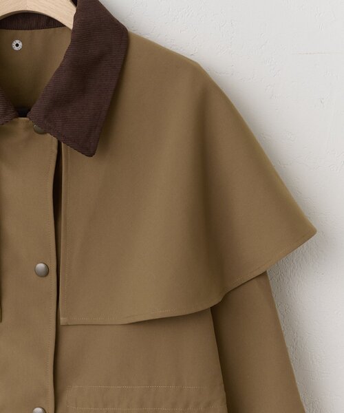 2WAYケープミドルコート（その他アウター）｜DISCOAT（ディスコート