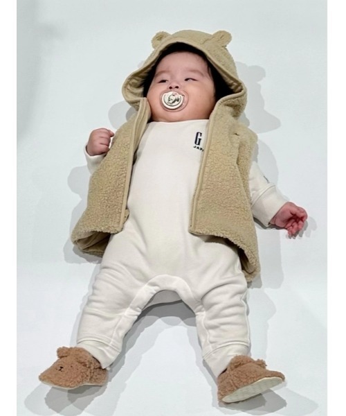 セール】30th アニバーサリー Gapロゴ カバーオール (ベビー