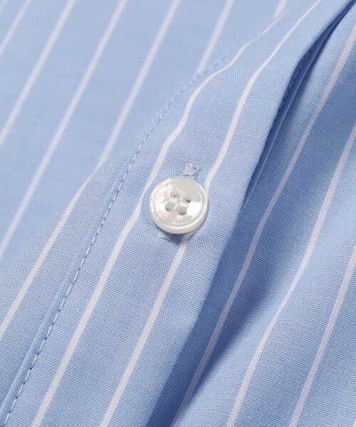 プリーツ キリカエ バンドカラー シャツ（シャツ/ブラウス）｜Ray