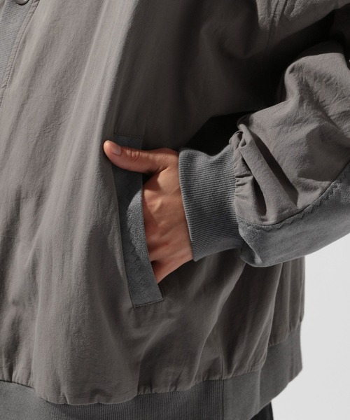 niko and...(ニコアンド)の「切替フェイクスウェードカーディガン(カーディガン/ボレロ・メンズ・ブラウン/アイボリー/チャコール・LARGE/MEDIUM)」の4枚目の写真