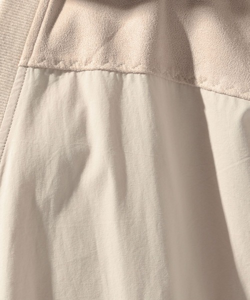 niko and...(ニコアンド)の「切替フェイクスウェードカーディガン(カーディガン/ボレロ・メンズ・ブラウン/アイボリー/チャコール・LARGE/MEDIUM)」の8枚目の写真