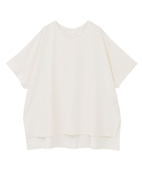 AMERICAN HOLIC(アメリカンホリック)の「接触冷感バックタックプルオーバー(Tシャツ/カットソー・レディース・アイボリー/ブラック/ネイビー/ボルドー/オリーブ・M/L)」の9枚目の写真