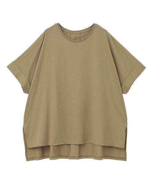 AMERICAN HOLIC(アメリカンホリック)の「接触冷感バックタックプルオーバー(Tシャツ/カットソー・レディース・アイボリー/ブラック/ネイビー/ボルドー/オリーブ・M/L)」の12枚目の写真