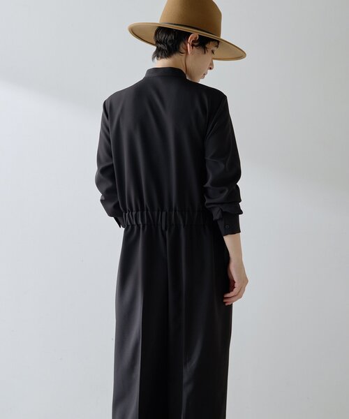 バンドカラーオールインワン（つなぎ/オールインワン）｜Whim