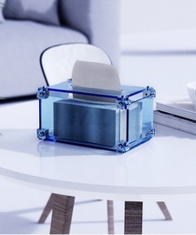 Fun & Daily（ファンアンドデイリー）の「F&D : カラーアクリルティッシュケース（インテリア雑貨）」