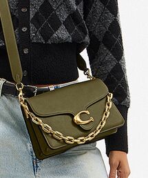 COACH　コーチ　ツイード チェーン 　パンコール　ショルダーバッグ　緑 COACH（コーチ）｜バッグ（グリーン系）一覧 - WEAR