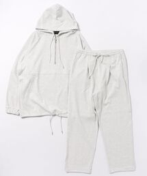 MMMM（エムエムエムエム）の「MMMM/ ニットカルゼ/セットアップ/アノラックパーカー/タックイージーパンツ（セットアップ）」