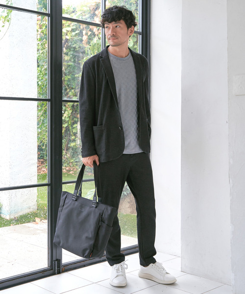 IKKA LOUNGE（イッカラウンジ）の「【セットアップ対応】GOKU楽ワークハニカムデニムパンツ（デニムパンツ・メンズ・ブラック/ネイビー・XL/L/M/S）」の7枚目の写真