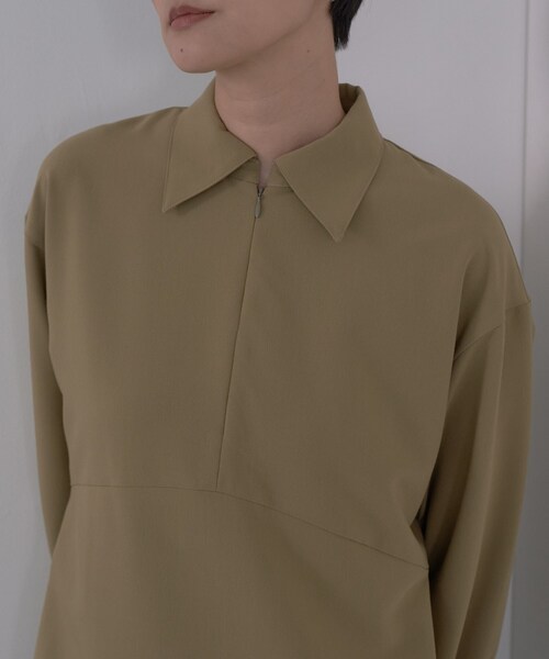 GALLEST（ギャレスト）の「フロントジップワンピース（ワンピース・レディース・こしょう色系/チャコールグレー・38）」の13枚目の写真